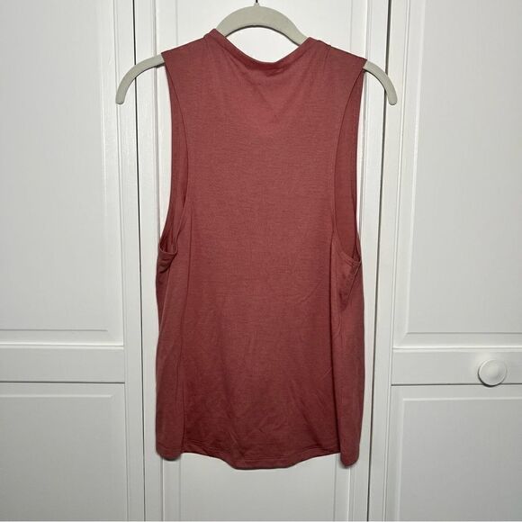 "Rosé All Day" Workout Athletic Muscle Tank Pink with White Lettering Size Small - Picture 3 of 9